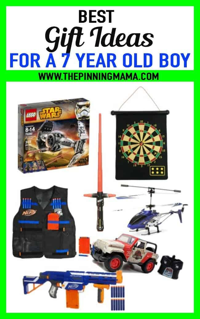 Best Gift Ideas For Boys
 BEST Gift Ideas for a 7 Year Old Boy • The Pinning Mama