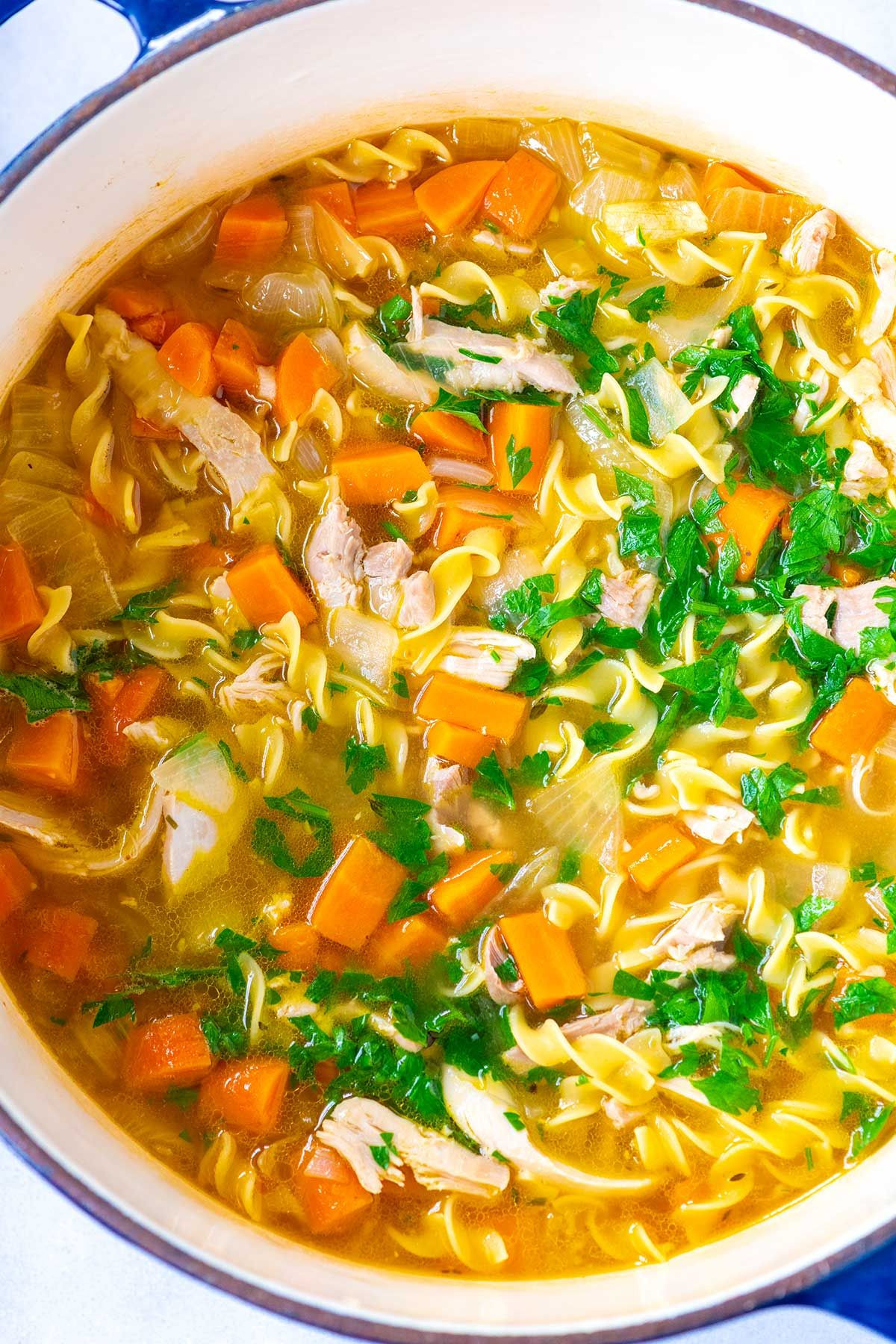 Best Homemade Chicken Soup Recipe Scratch
 Ultra Satisfying Homemade Chicken Noodle Soup