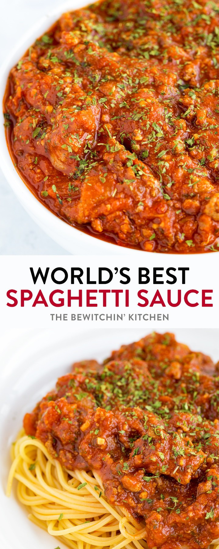 Best Homemade Spaghetti Sauce
 World s Best Spaghetti Sauce
