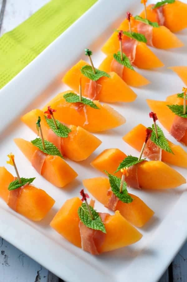 Best Italian Appetizers
 Prosciutto with Melon and Mint an easy Italian appetizer