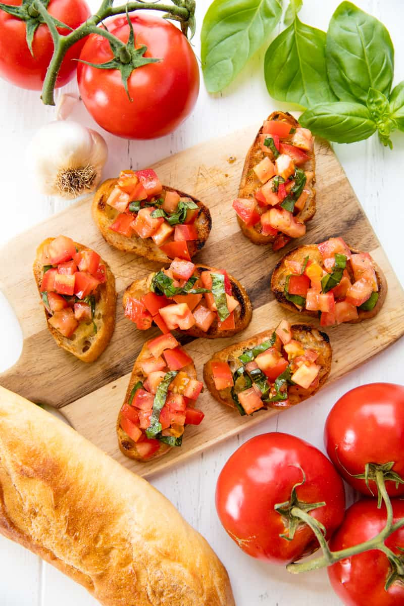 Best Italian Appetizers
 Authentic Italian Bruschetta