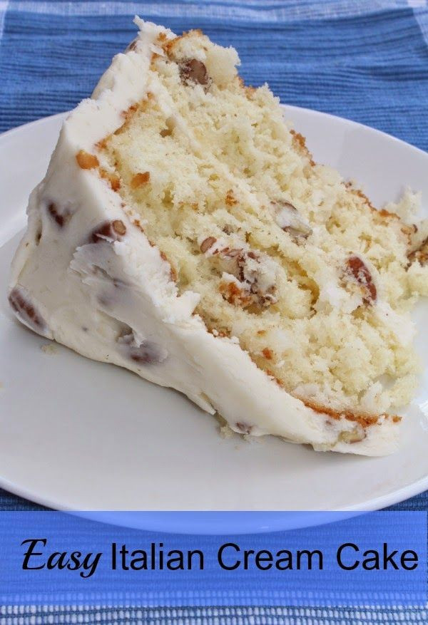 Best Italian Cream Cake Recipe
 Easy Italian Cream Cake so delicious