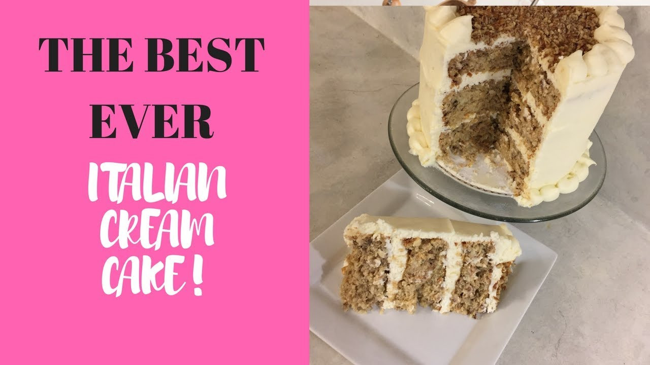 Best Italian Cream Cake Recipe
 My Secret Recipe For THE BEST Italian Cream Cake EVER