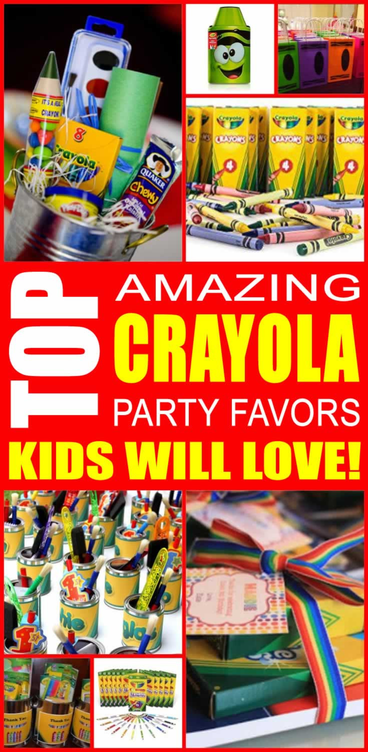 Best Kids Party Favors
 Top Crayola Party Favors Kids Will Love