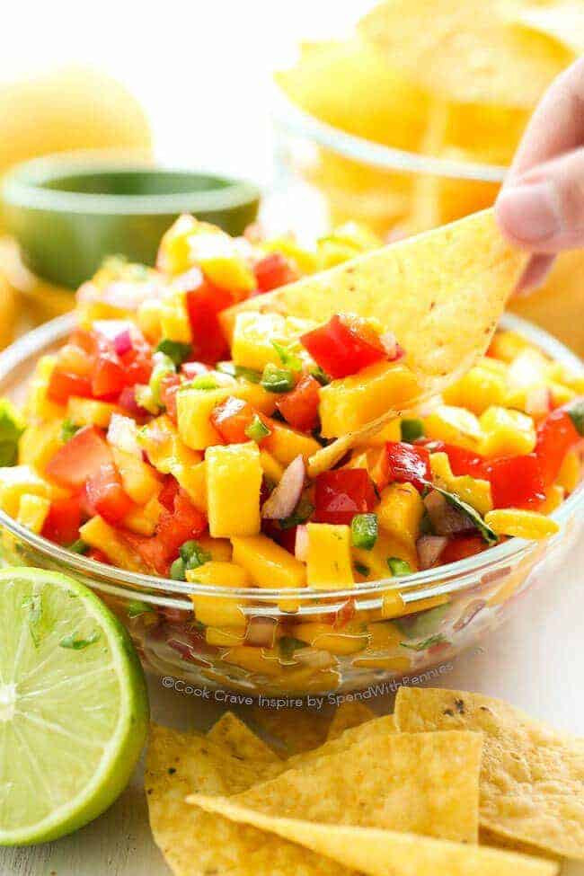 Best Mango Salsa Recipes
 Fresh Mango Salsa Recipe Spend With Pennies