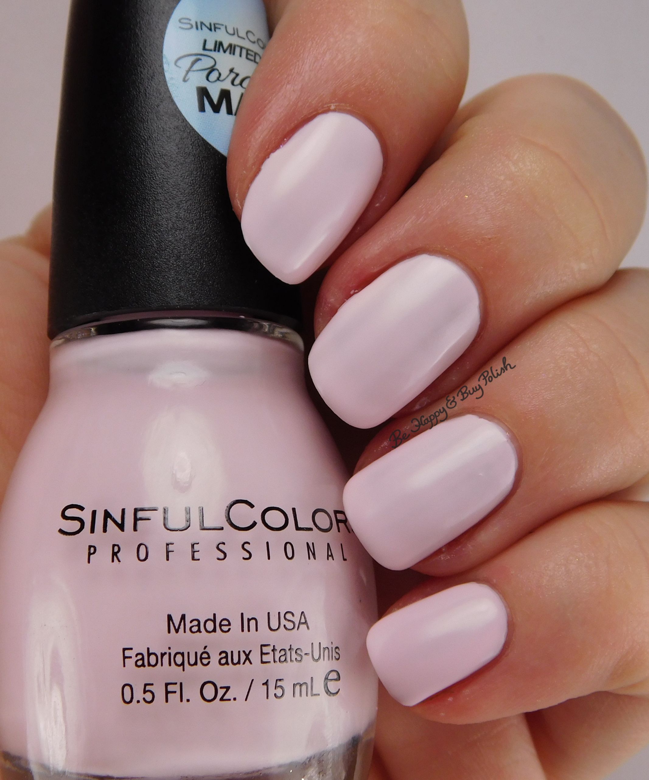 Best Matte Nail Colors
 SinfulColors Porcelain Matte nail polish collection