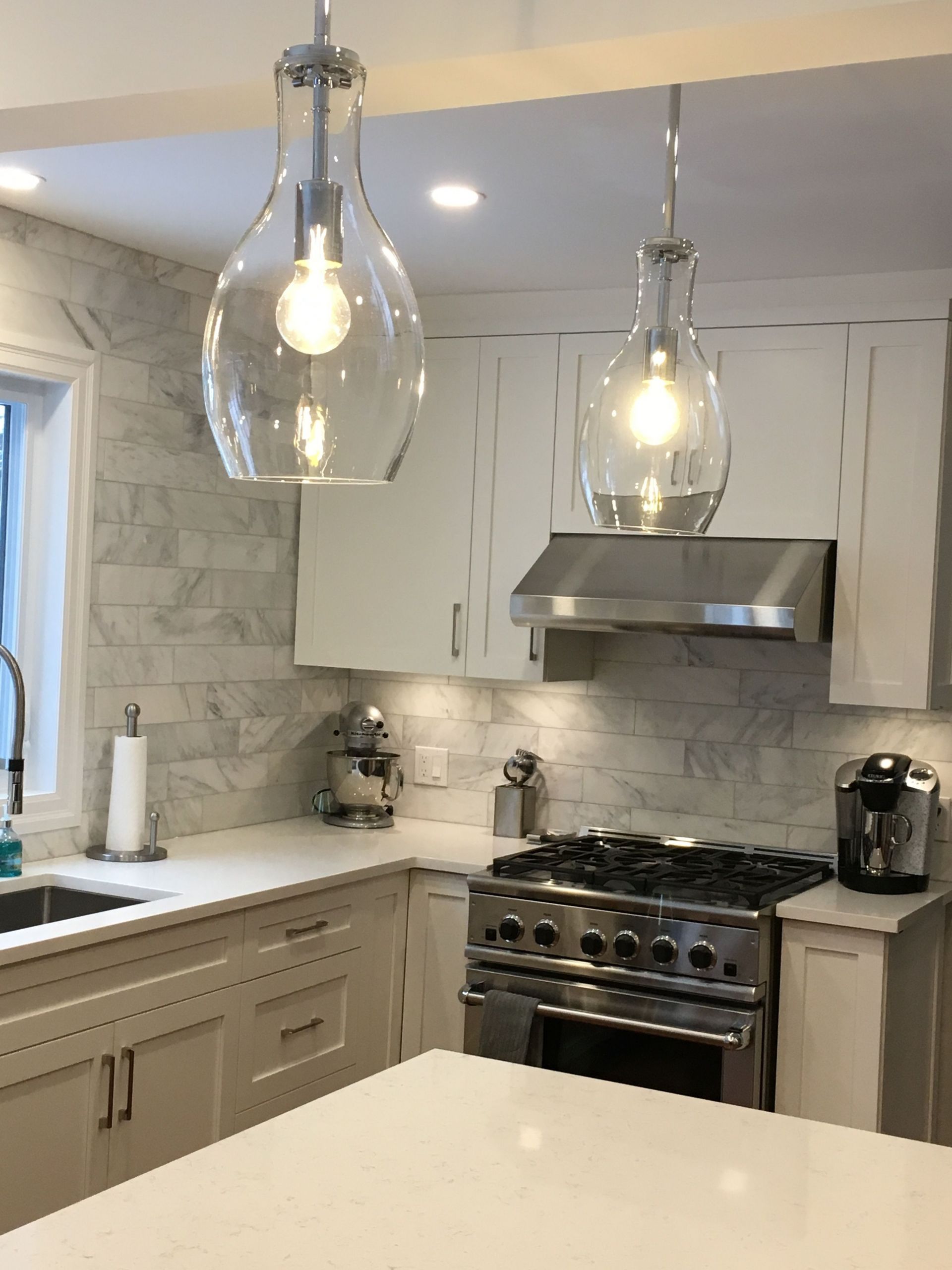 Best Pendant Lights For Kitchen
 Grey & White Kitchens Kitchen pendant island lighting