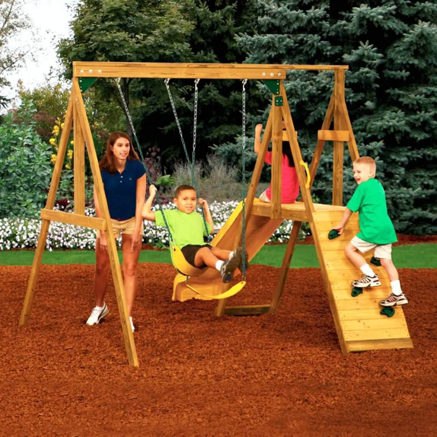 Best Playset For Backyard
 Best 35 Kids Home Playground Ideas AllstateLogHomes