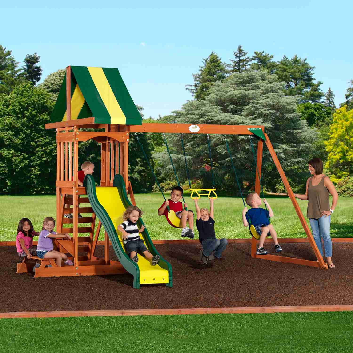 Best Playset For Backyard
 The 8 Best Wooden Swing Sets and Playsets to Buy in 2018