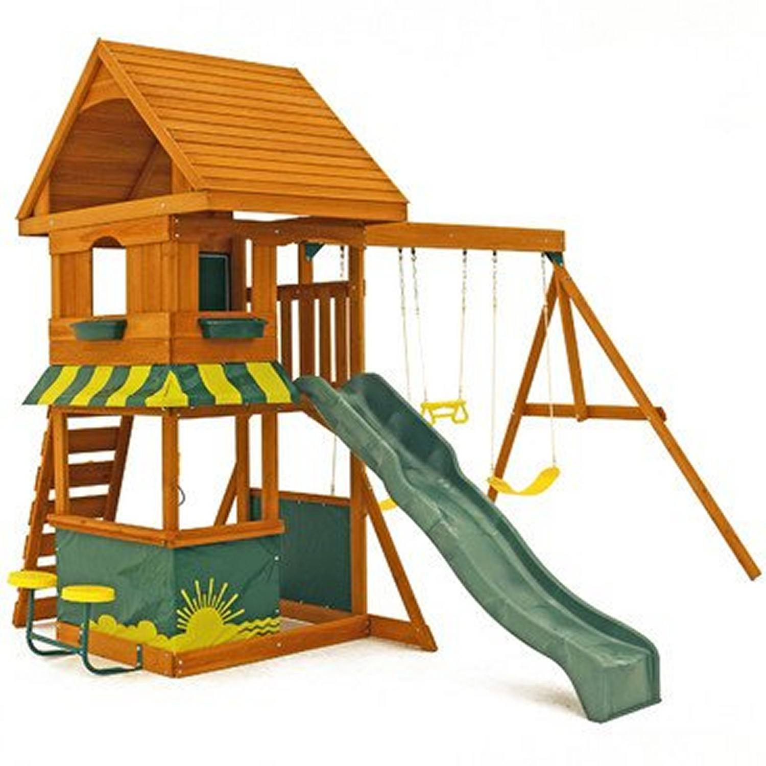 Best Playset For Backyard
 The 8 Best Wooden Swing Sets and Playsets to Buy in 2018