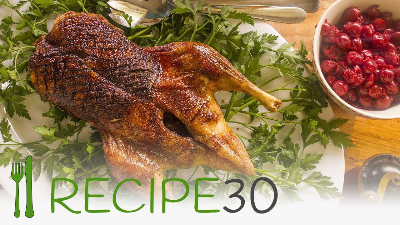 Best Roasted Duck Recipes
 Best roast duck ever WITH CHERRIES By