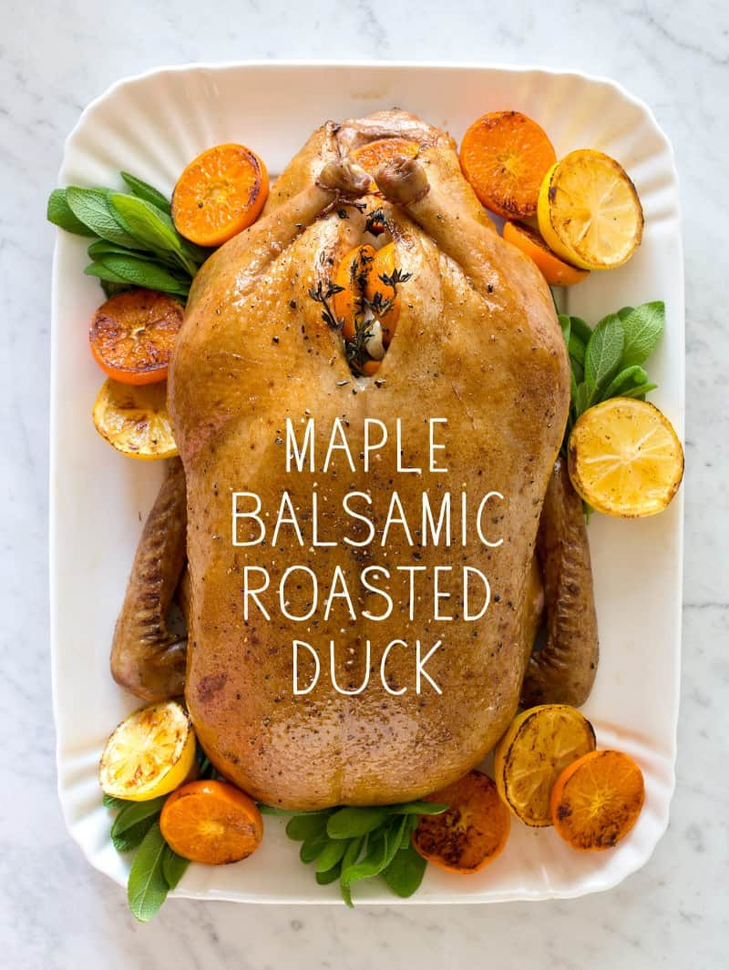 Best Roasted Duck Recipes
 Maple Balsamic Roasted Duck