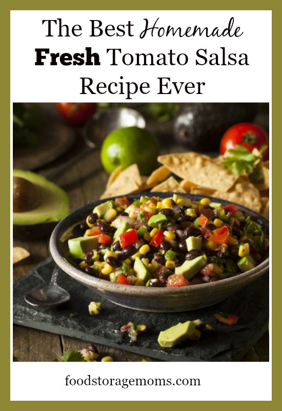 Best Salsa Recipe Ever
 The Best Homemade Fresh Tomato Salsa Recipe Ever