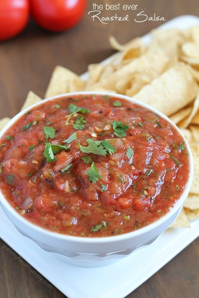 Best Salsa Recipe Ever
 Best Ever Roasted Salsa Yummy Healthy Easy