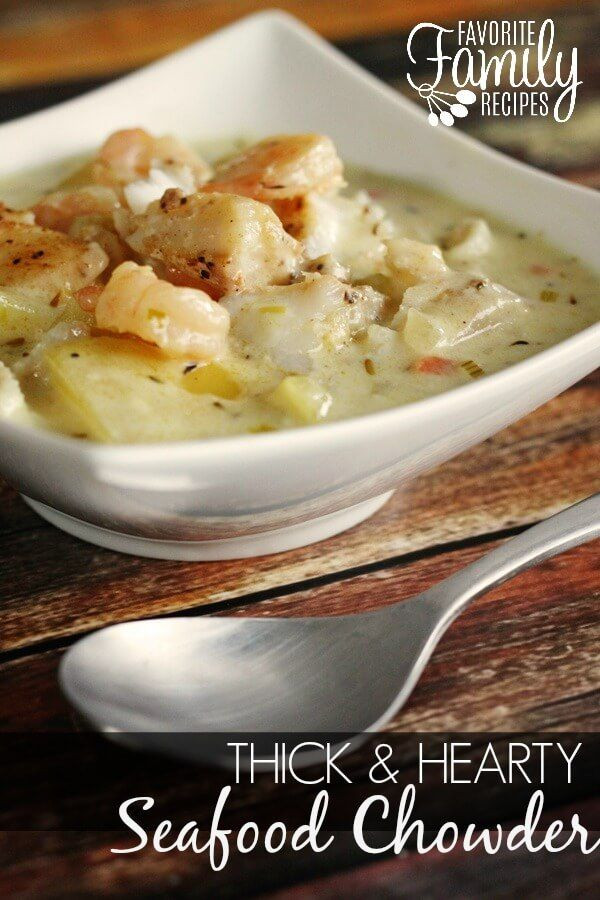 Best Seafood Chowder Recipe
 This is hands down the best seafood chowder recipe ever