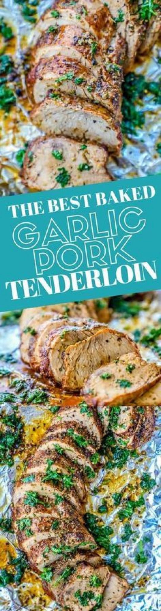 Best Stuffed Pork Tenderloin Recipe Ever
 The Best Baked Garlic Pork Tenderloin Recipe Ever