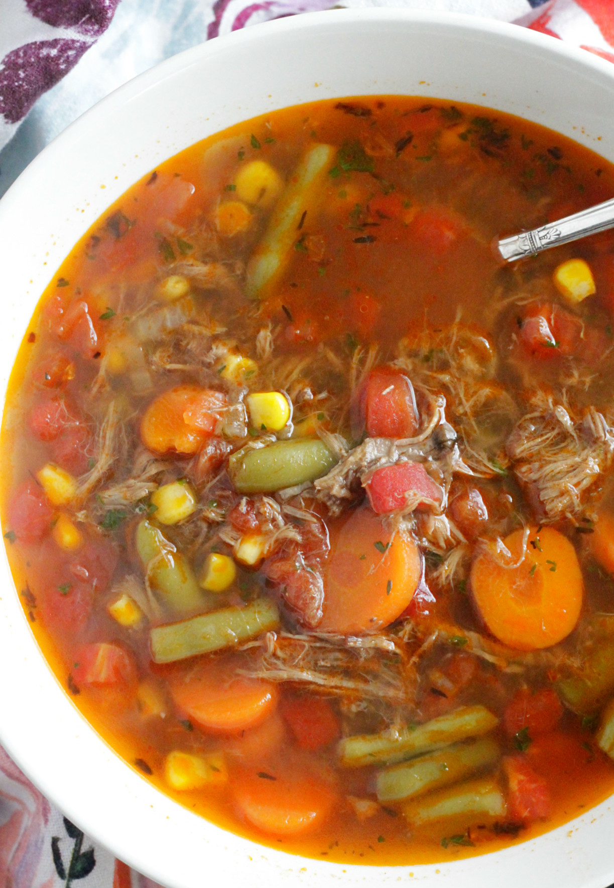 Best Vegetable Beef Soup
 Beef Ve able Soup Foodtastic Mom