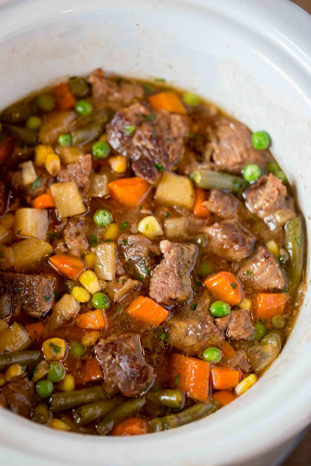 Best Vegetable Beef Soup
 Slow Cooker Ve able Beef Soup