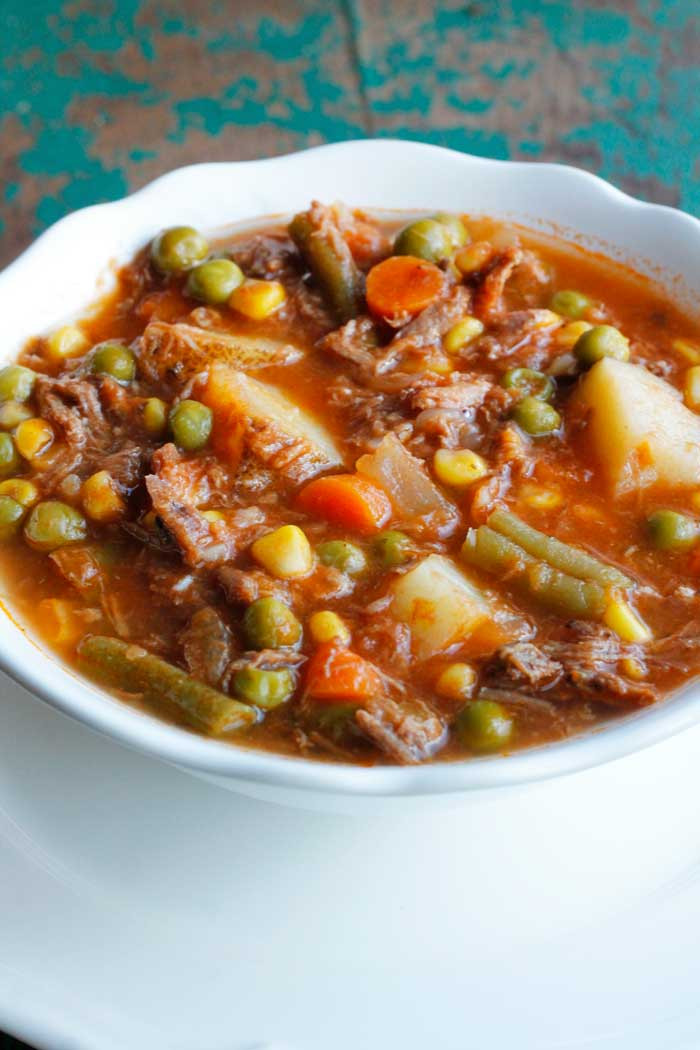 Best Vegetable Beef Soup
 best homemade ve able beef soup