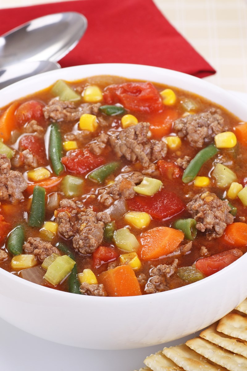 Best Vegetable Beef Soup
 best homemade ve able beef soup