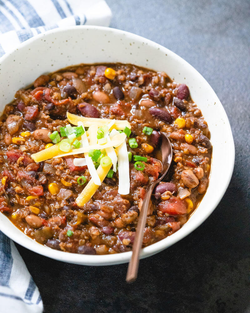 Best Vegetarian Chili
 Ve arian Chili All of Our Best Secrets A Couple Cooks