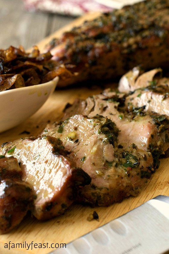 Best Way To Grill Pork Tenderloin
 Herb Crusted Grilled Pork Tenderloin with Crispy Shallots