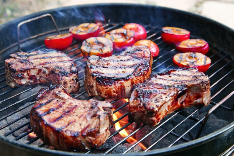 Best Way To Grill Pork Tenderloin
 BBQ Pork Chops on the Grill Tailgate Grilling