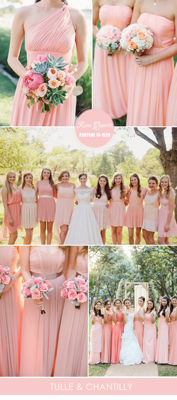 Best Wedding Colors
 Top 10 Pantone Colors for Spring Summer Bridesmaid Dresses