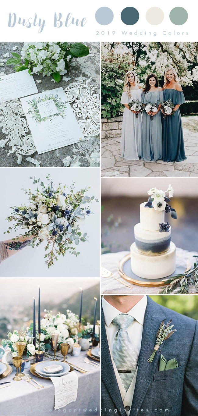 Best Wedding Colors
 Top 10 Wedding Color Trends We Expect to See in 2019