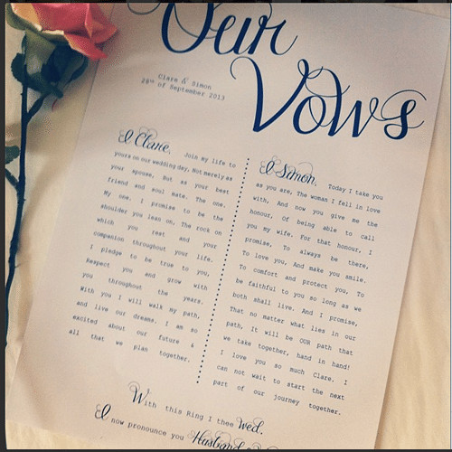 Best Wedding Vows Ever Heard
 60 Best Wedding Vows Ever for Him or Her