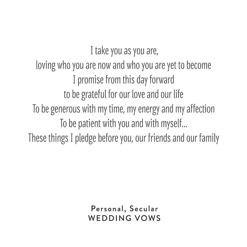 Best Wedding Vows Ever Heard
 The Most Beautiful Wedding Vows I Have Ever Heard