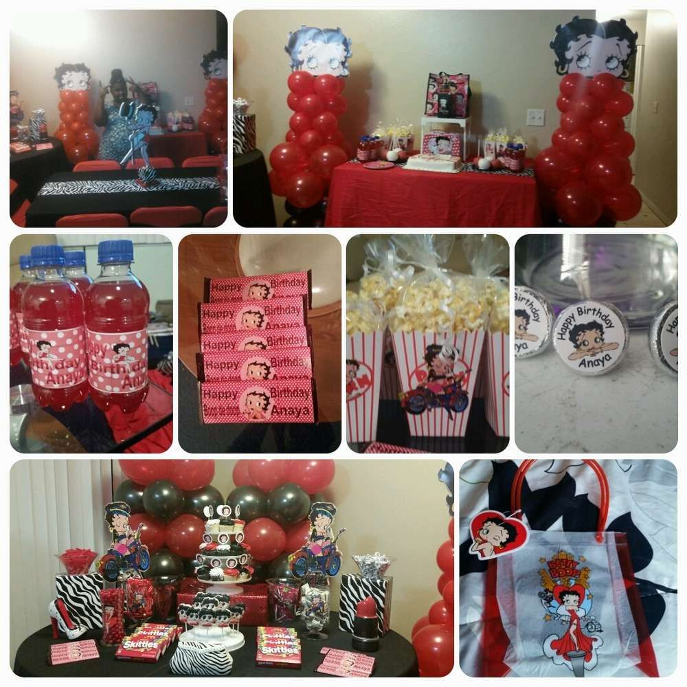 Betty Boop Birthday Decorations
 Southern Blue Celebrations Betty Boop party ideas