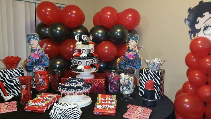 Betty Boop Birthday Decorations
 17 Best images about Booptiful Bday decor Ideas on