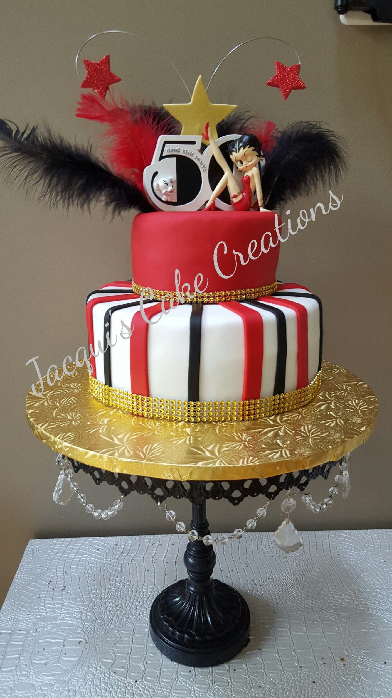 Betty Boop Birthday Decorations
 Betty Boop 50th Birthday Cake