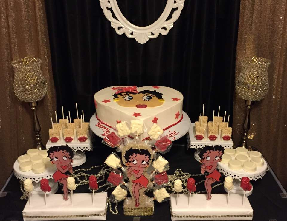 Betty Boop Birthday Decorations
 Birthday "Betty Boop 1920 s Theme"