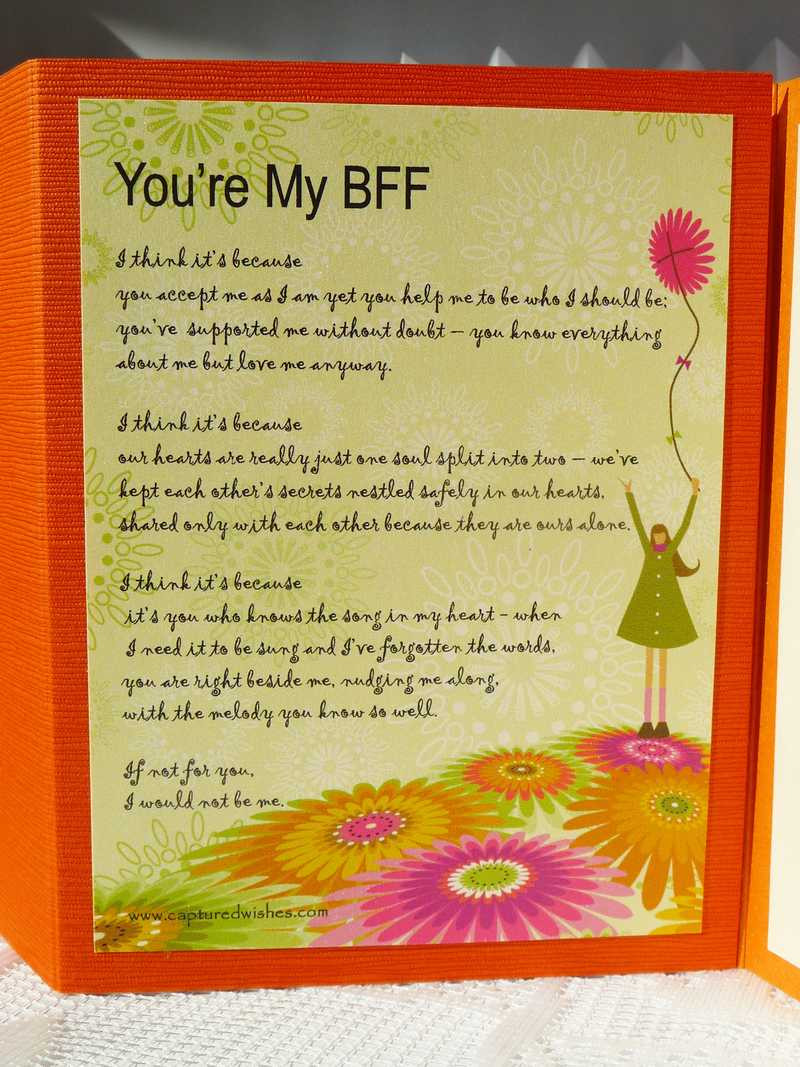 Bff Birthday Wishes
 Best Friend Birthday Gifts BFF Help from Captured Wishes