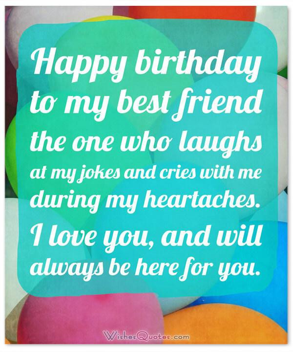 Bff Birthday Wishes
 Birthday Wishes for your Best Friends By WishesQuotes