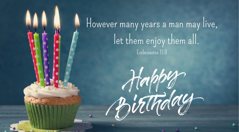 Bible Birthday Wishes
 Inspiring Bible Verses for Those Celebrating Their Birthday