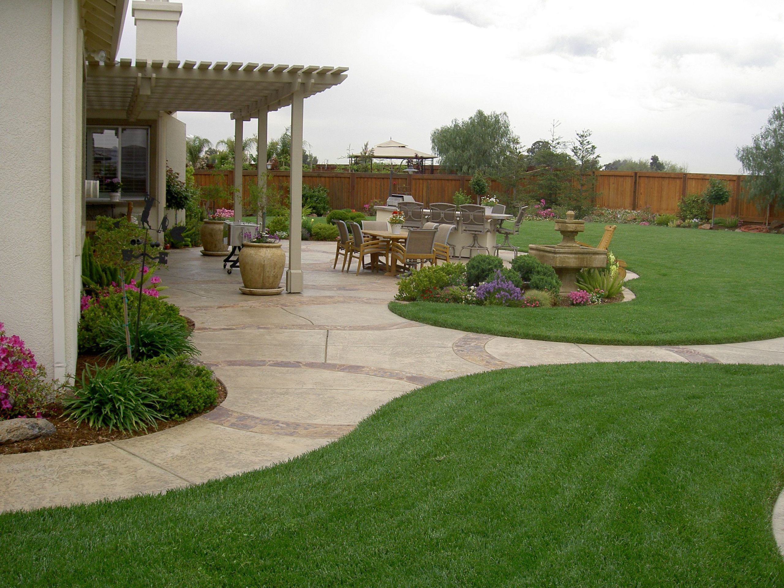 Big Backyard Landscaping Ideas
 The Various Backyard Design Ideas as the Inspiration of