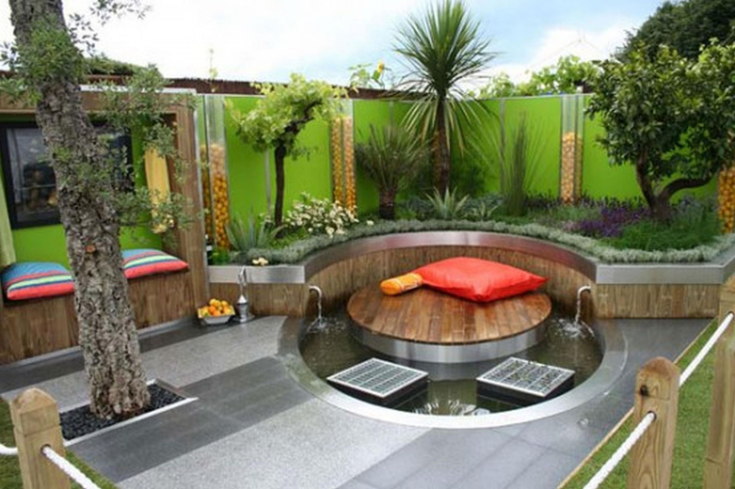 Big Backyard Landscaping Ideas
 Awesome Gallery Interesting Small Backyard Ideas