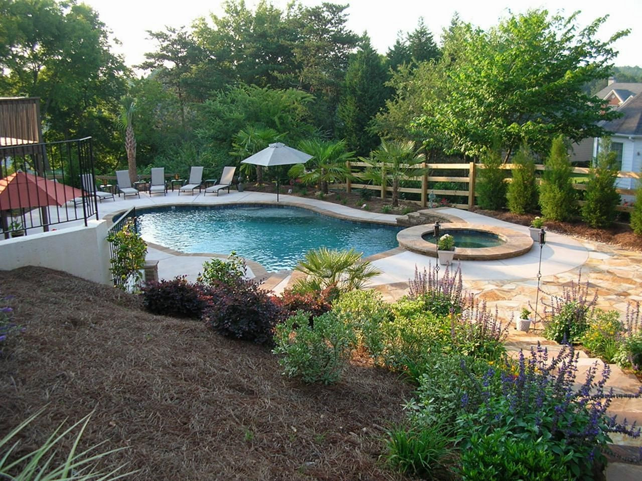 Big Backyard Landscaping Ideas
 Big Backyard Pool Landscaping Ideas Big Backyard Pool