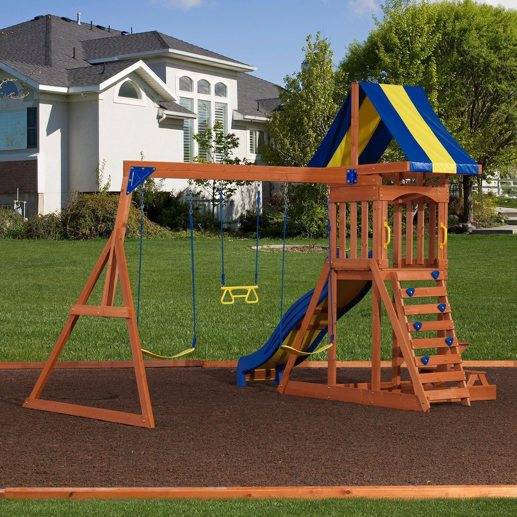 Big Backyard Swing Sets
 Providence Wooden Swing Set Playsets