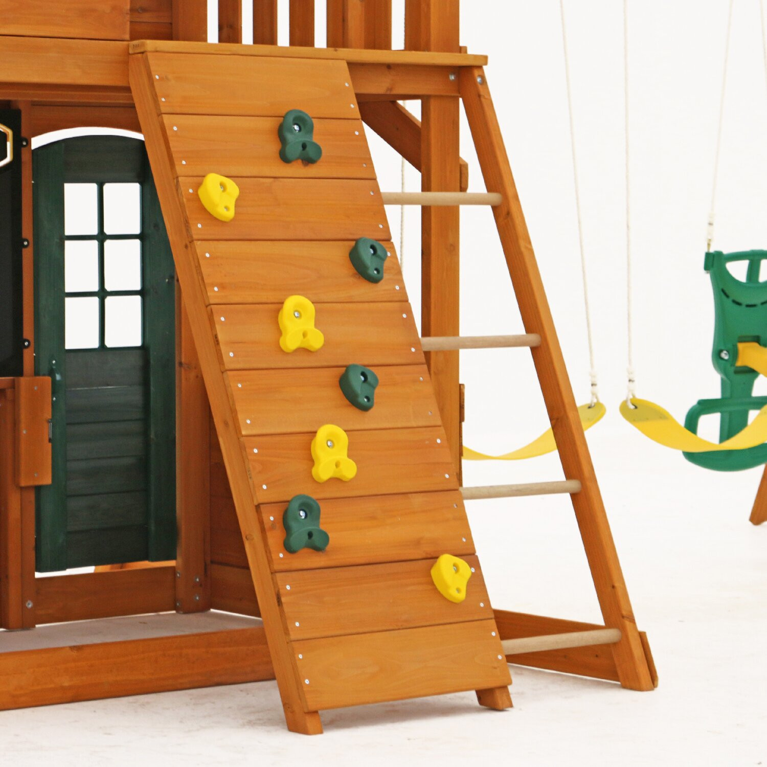 Big Backyard Swing Sets
 Big Backyard Ashberry Wooden Swing Set & Reviews