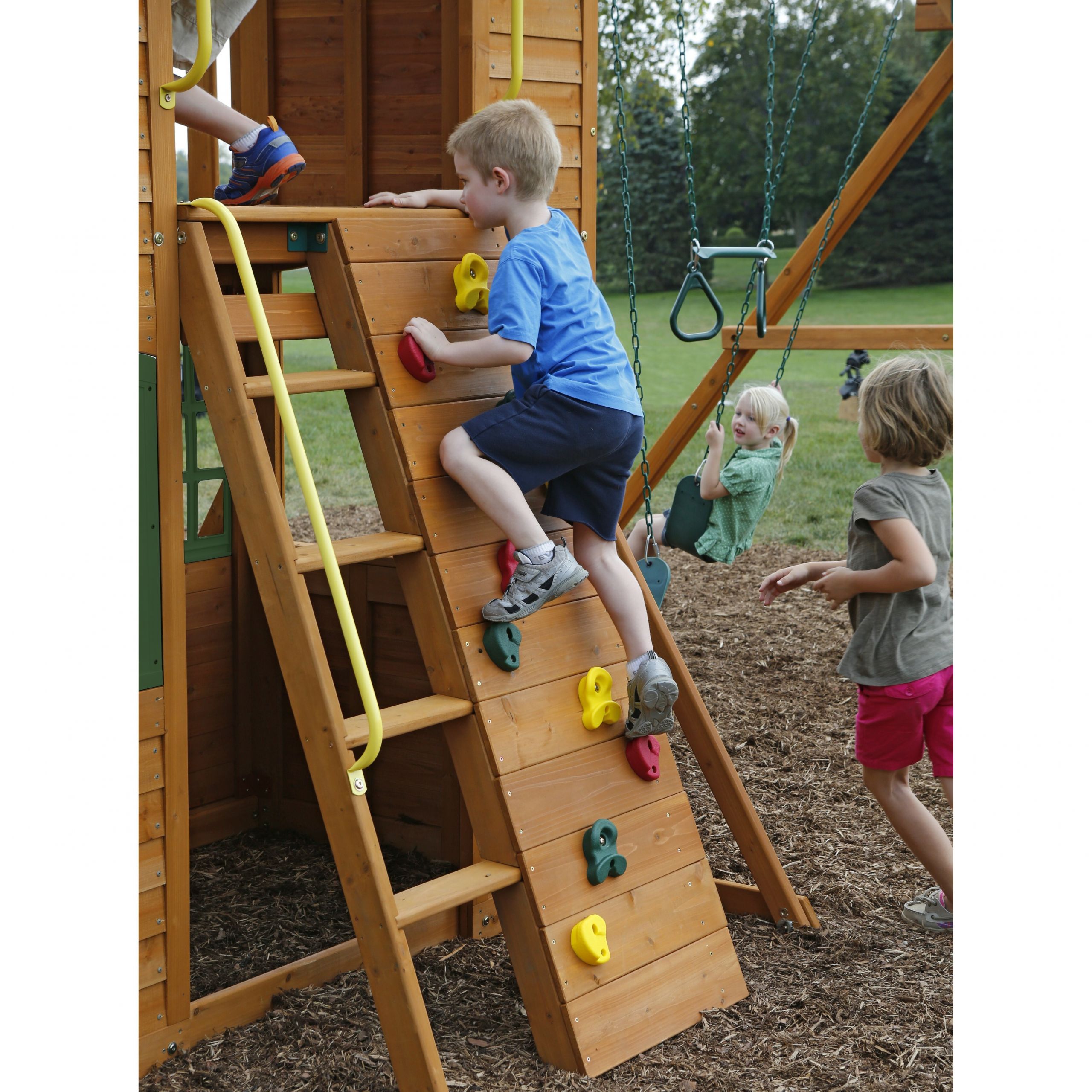 Big Backyard Swing Sets
 Big Backyard Somerset Lodge Swing Set