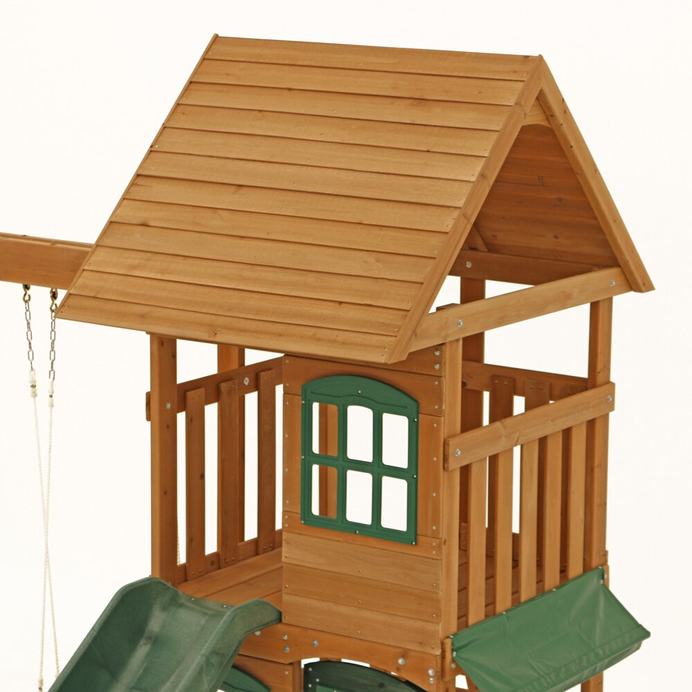 Big Backyard Swing Sets
 Big Backyard Windale Wooden Swing Set & Reviews