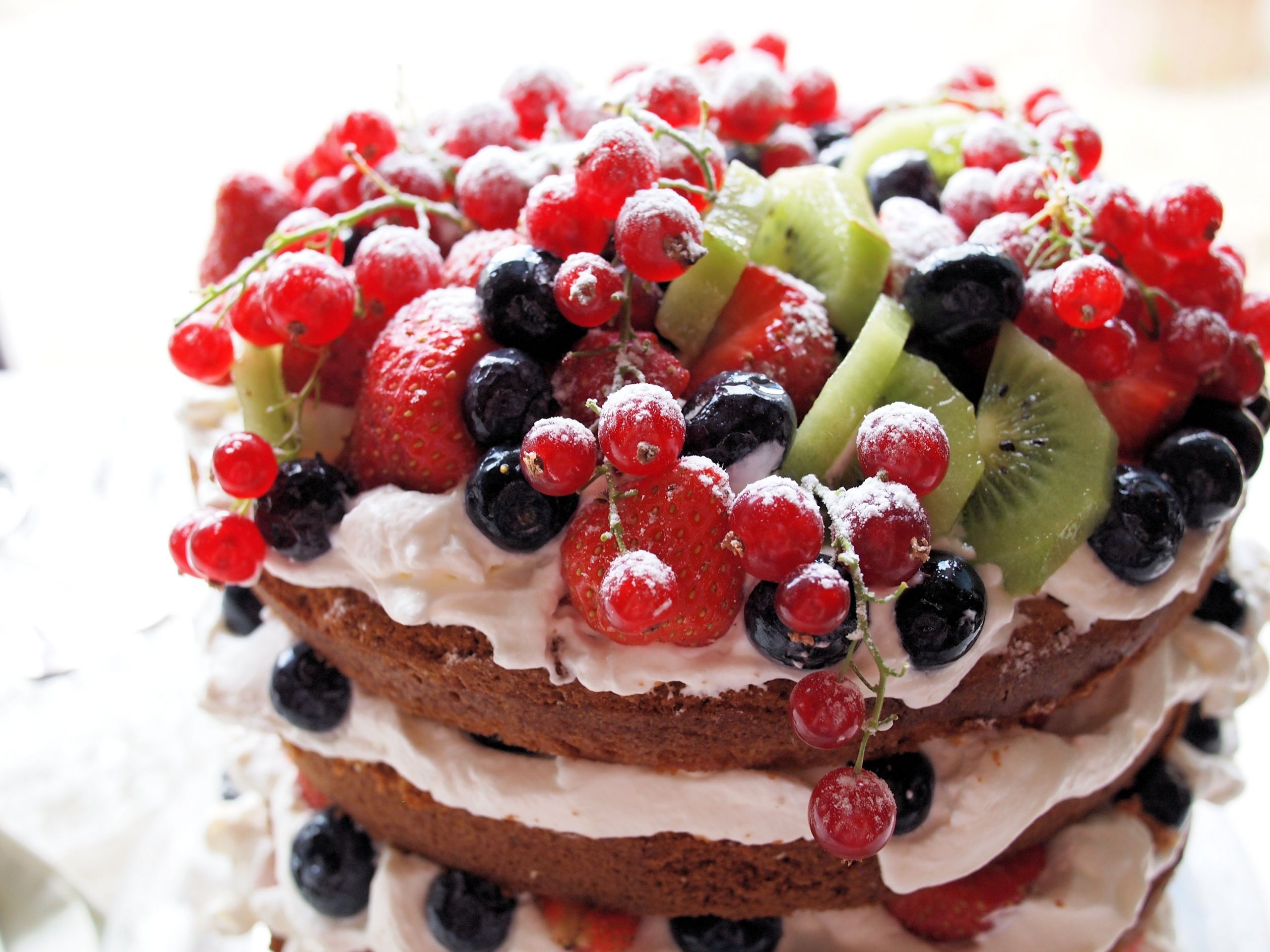 Big Birthday Cakes
 A VERY Big Birthday Cake with Summer Berries British