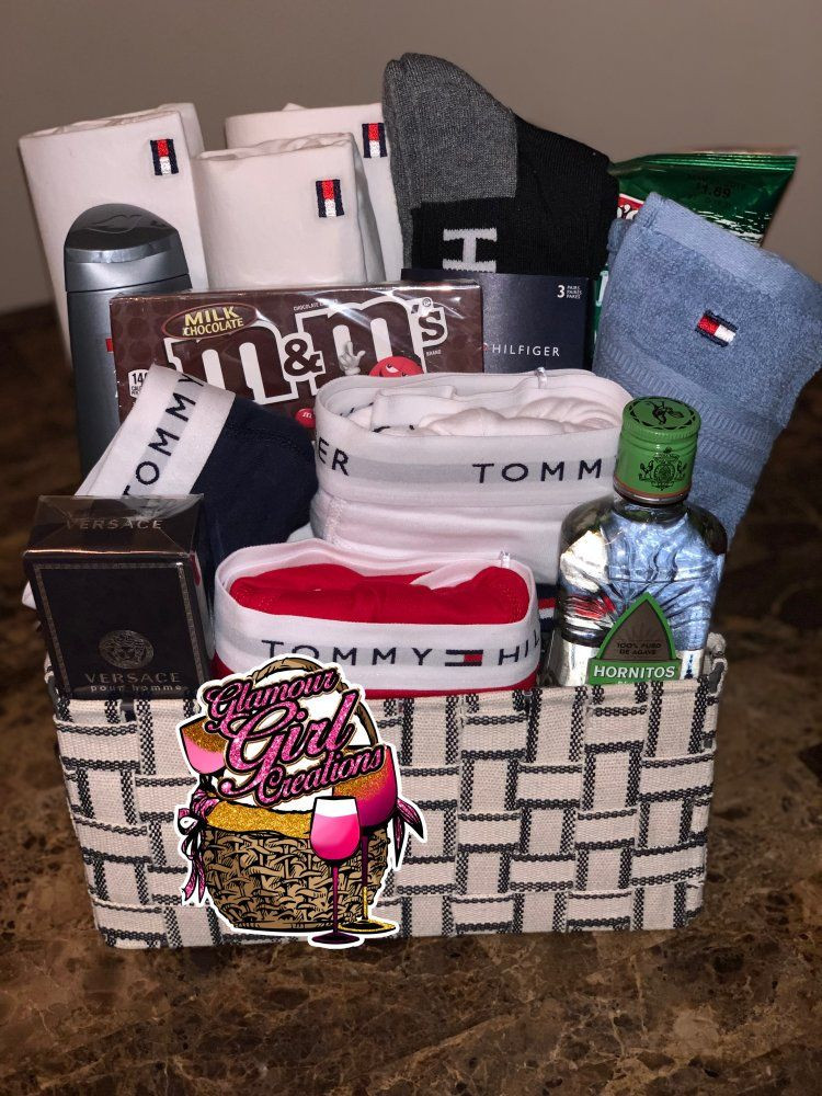 Big Gift Ideas For Boyfriend
 Image of Small Tommy Hilfiger basket