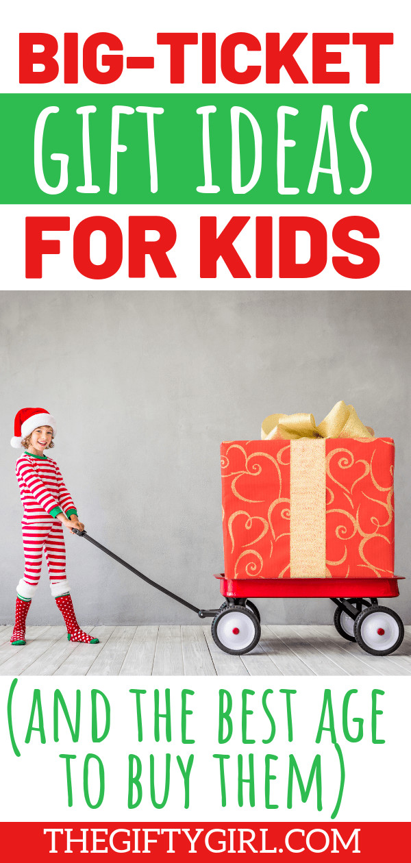 Big Gift Ideas For Kids
 Big Ticket Gift Ideas for Kids and the best age to