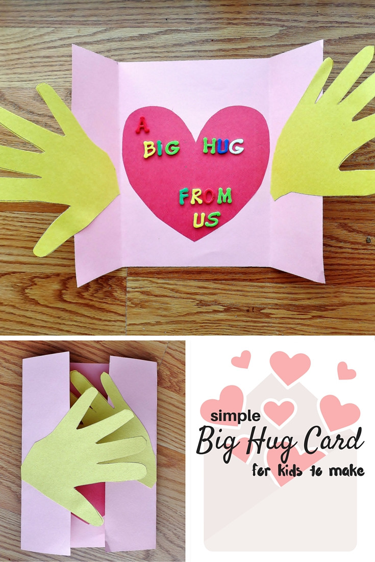 Big Gift Ideas For Kids
 A Big Hug Card Craft for Kids Munofore