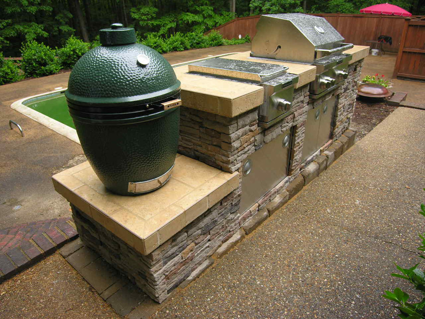 Big Green Egg Outdoor Kitchen
 Want to make your Macon outdoor living space sizzle this